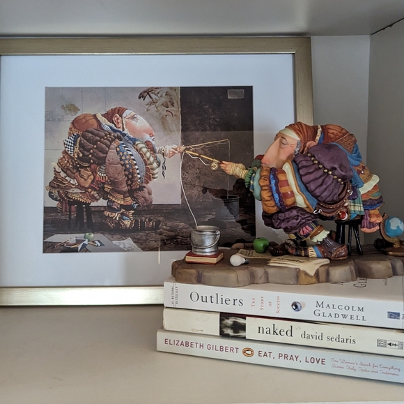 The Greenwich Workshop Collection Fishing by James Christensen Numbered 51/950 - Picture 2 of 16